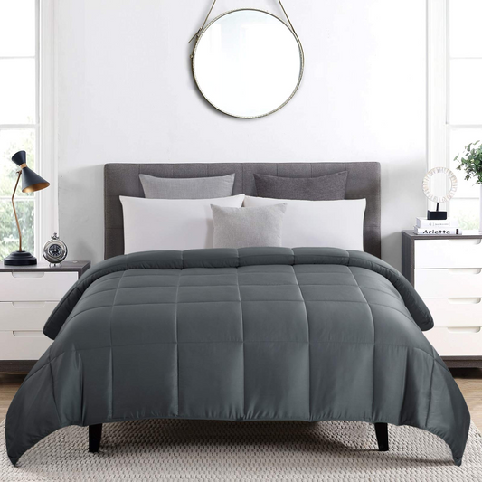 HOMBYS Lightweight Cooling Viscose from Bamboo Comforter Down Alternative Duvet Insert, 100% Viscose Made from Bamboo, Soft Comforter for Hot Sleepers