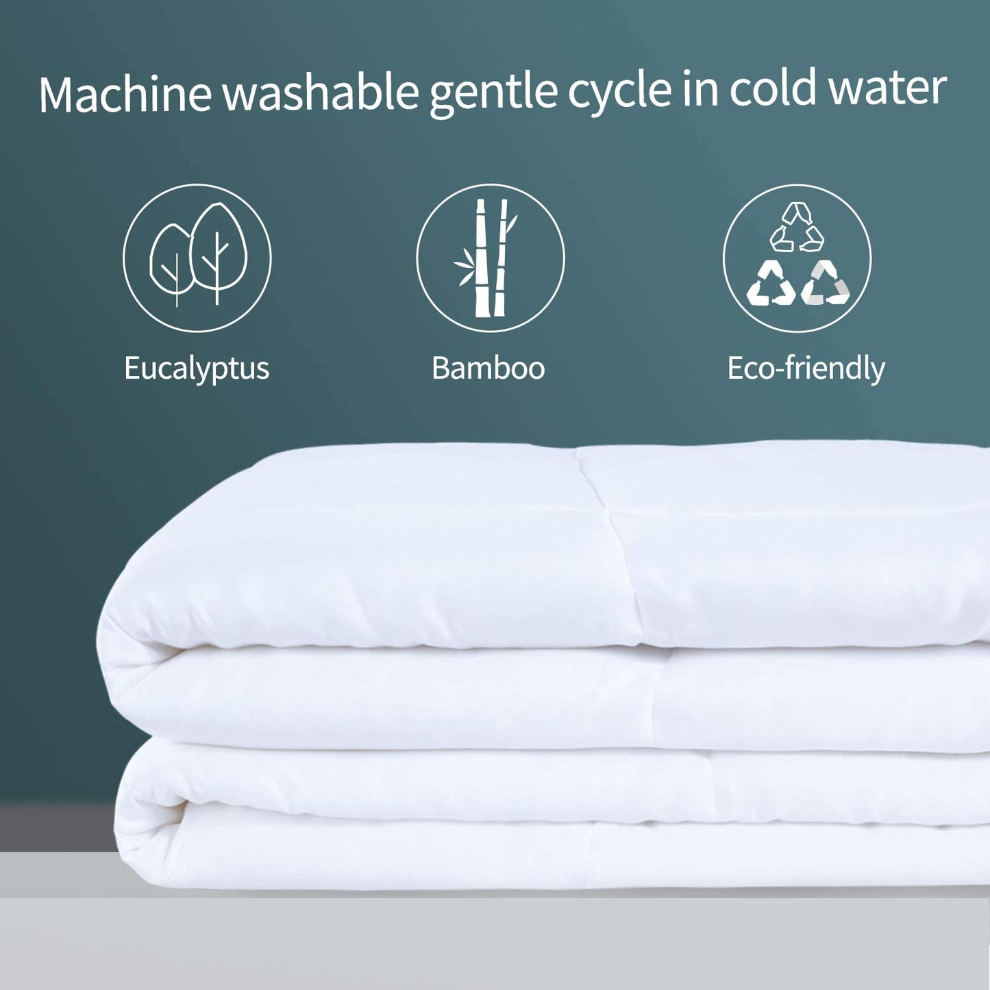 HOMBYS Lightweight Cooling Eucalyptus, Viscose Made from Bamboo Fill Tencel Comforter, 100% Lyocell Shell, Silky Summer Comforter Duvet Insert ,for Night Sweats Hot Sleepers